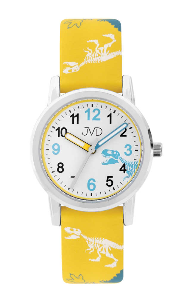 JVD Dětské žluté náramkové hodinky JVD J7213.2