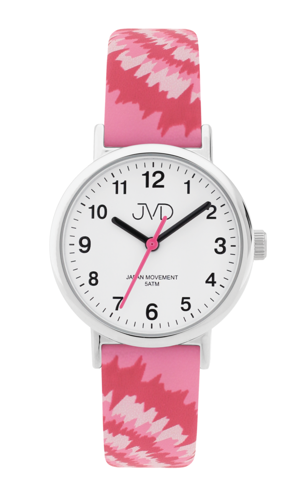 JVD Dětské růžové náramkové hodinky JVD J7211.3