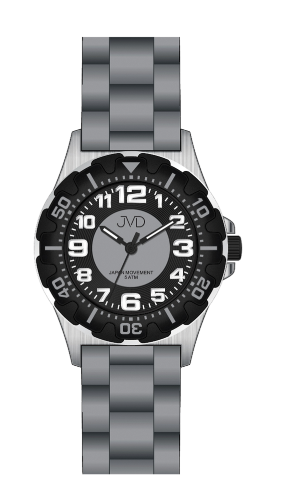 JVD Chlapecké dětské vodotěsné sportovní hodinky JVD J7168.12