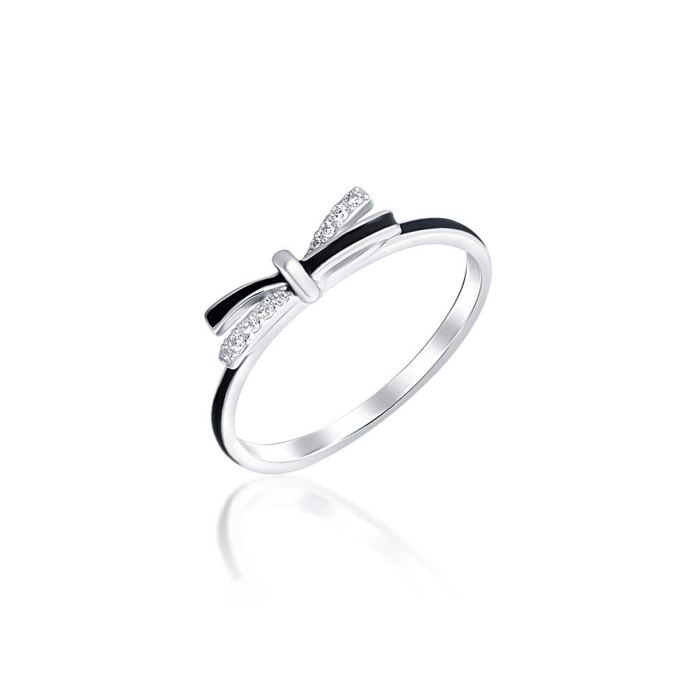 JVD Dámský stříbrný prsten se zirkony SVLR0653XE9BI57