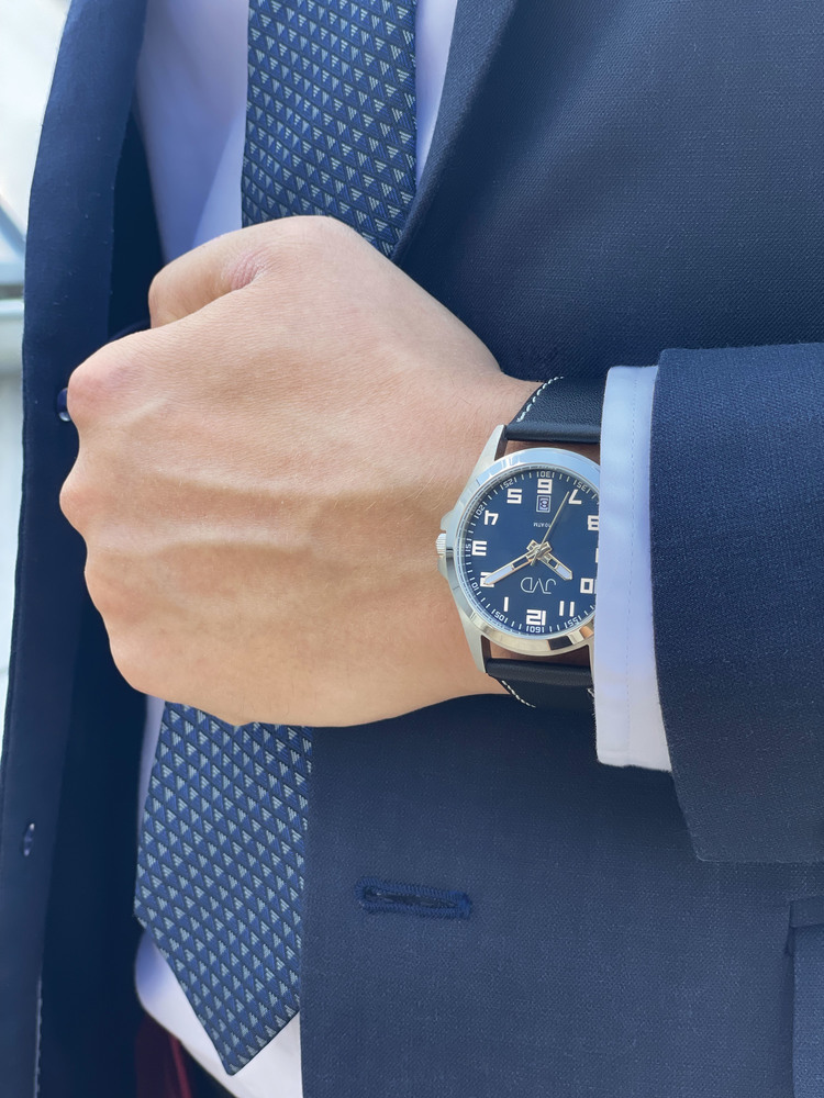 JVD Pánské vodotěsné přehledné náramkové hodinky JVD J1041.45