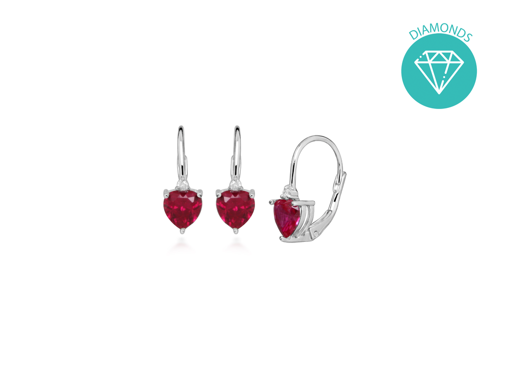 JVD Dámské stříbrné náušnice BRILIANT SVLE0509SH8R100