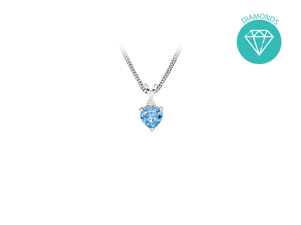 JVD Dámský stříbrný briliantový přívěsek BRILIANT SVLP0509SH8M400