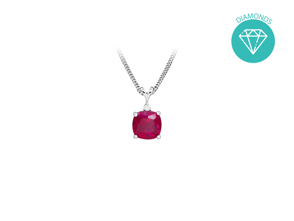 JVD Dámský stříbrný briliantový přívěsek BRILIANT SVLP0503SH8R100