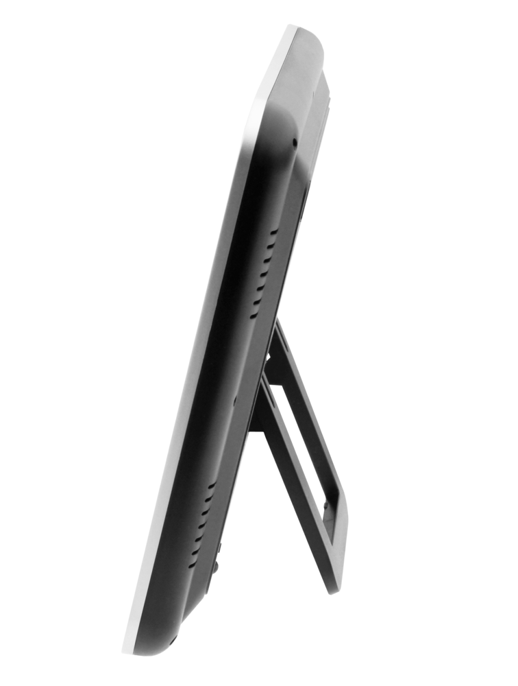 Rádiem řízené digitální hodiny  s budíkem JVD stříbrné DH9335.1