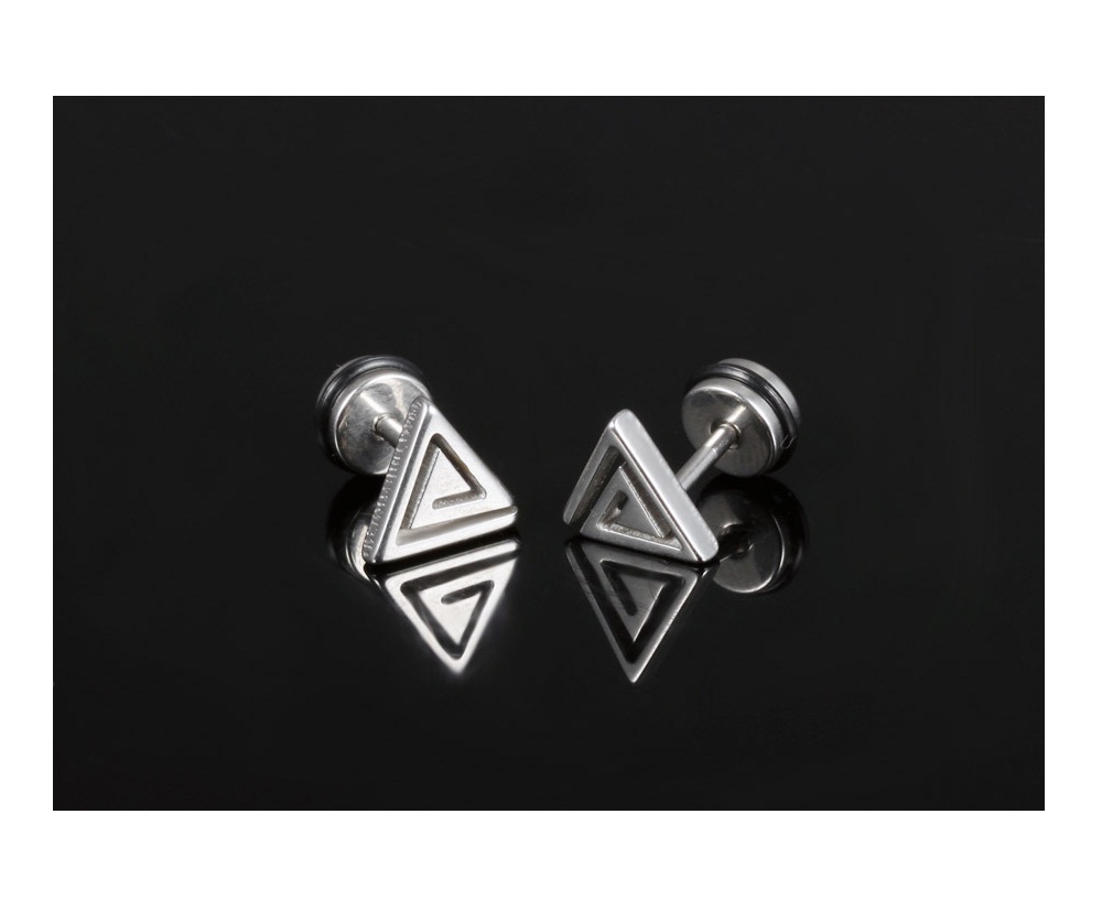 JVD Dámské ocelové peckové náušnice SSSE0078XF90000