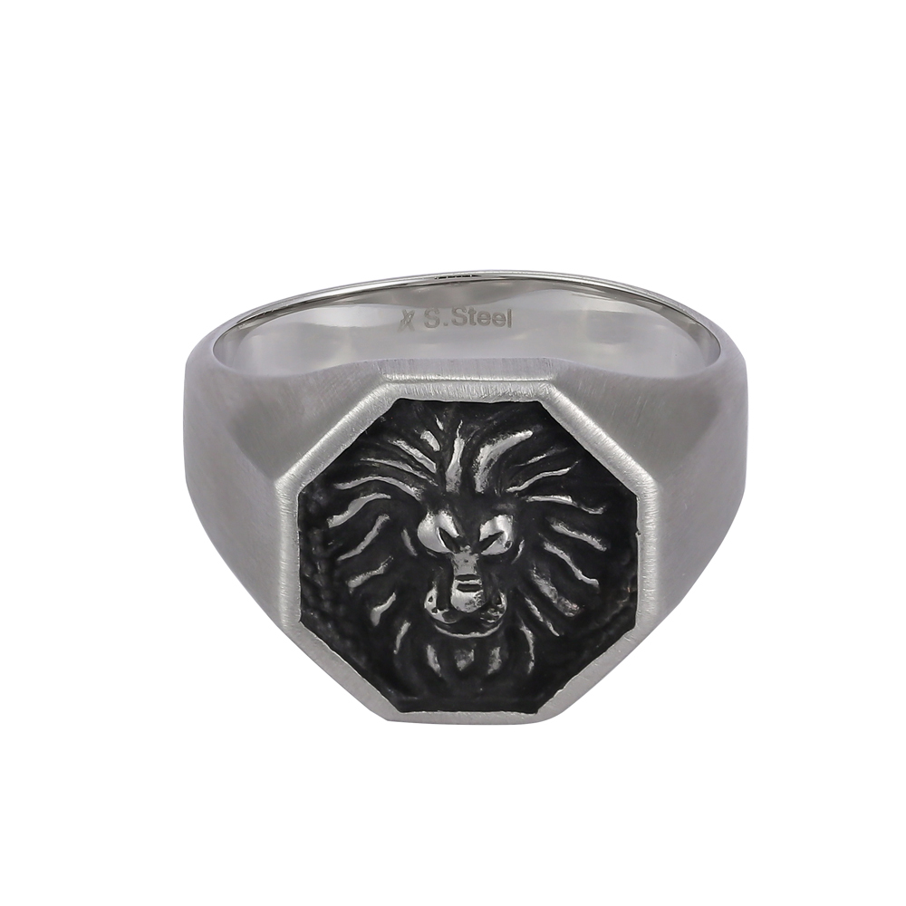 JVD Ocelový pánský prsten steel SSSR0004XI9BL63