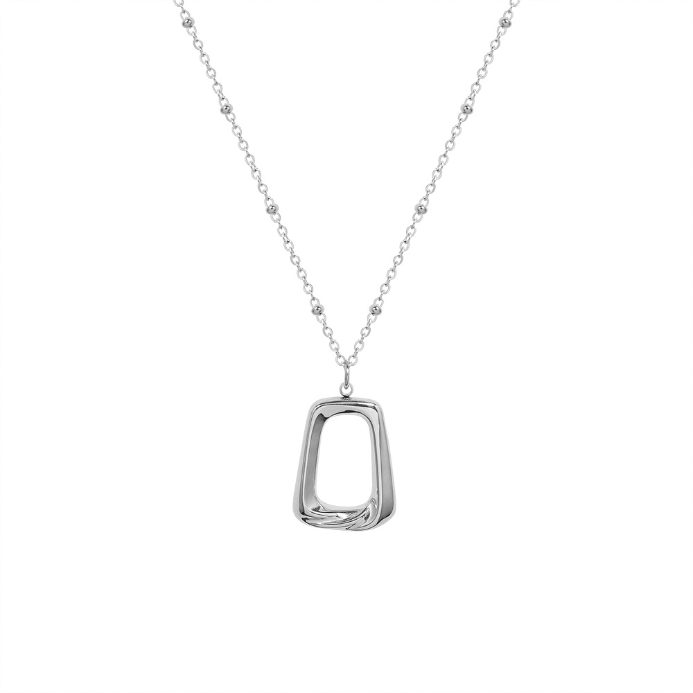 JVD Dámský ocelový náhrdelník s přívěskem SSSN0042XJ20000