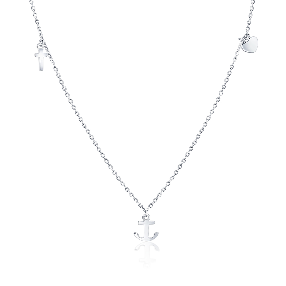 JVD Dámský stříbrný náhrdelník SVLN0334XH20000