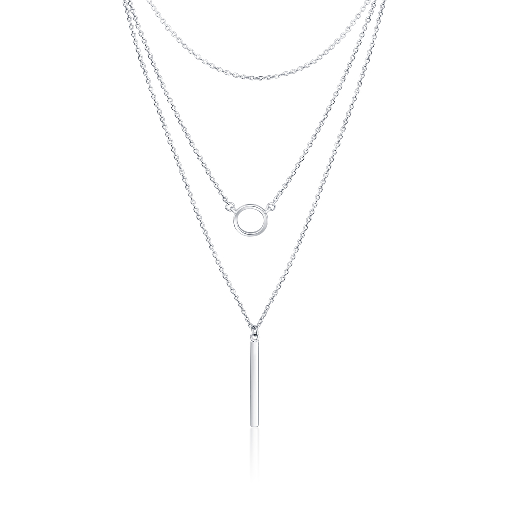 JVD Dámský stříbrný náhrdelník SVLN0335XH20000