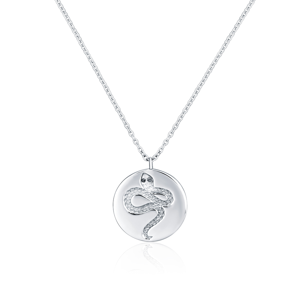 JVD Dámský stříbrný náhrdelník SBLN0382X61Z145