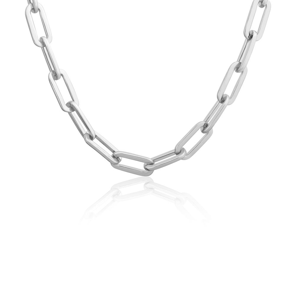 JVD Dámský stříbrný mohutný náhrdelník SVLN0583SJ40045