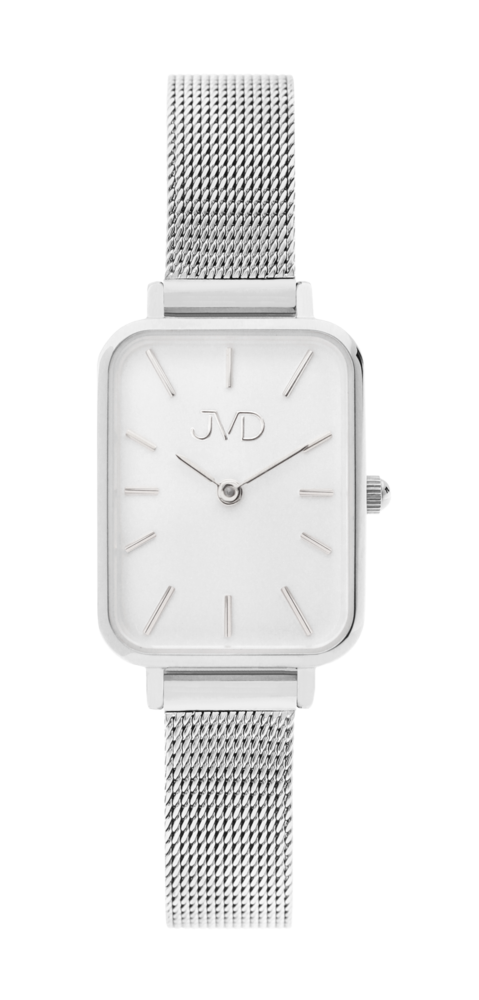 JVD Luxusní stříbrný dámské elegantní nerezové ocelové hodinky JVD J-TS50
