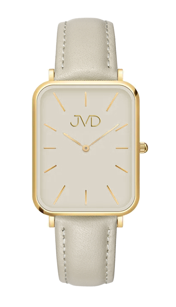 JVD Luxusní zlacené dámské elegantní nerezové ocelové hodinky JVD J-TS64
