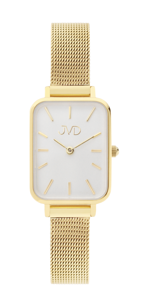 JVD Luxusní zlacené dámské elegantní nerezové ocelové hodinky JVD J-TS51