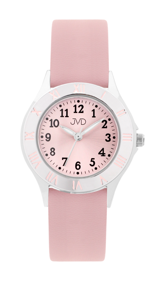 JVD Dětské dívčí růžové hodinky JVD J7216.2