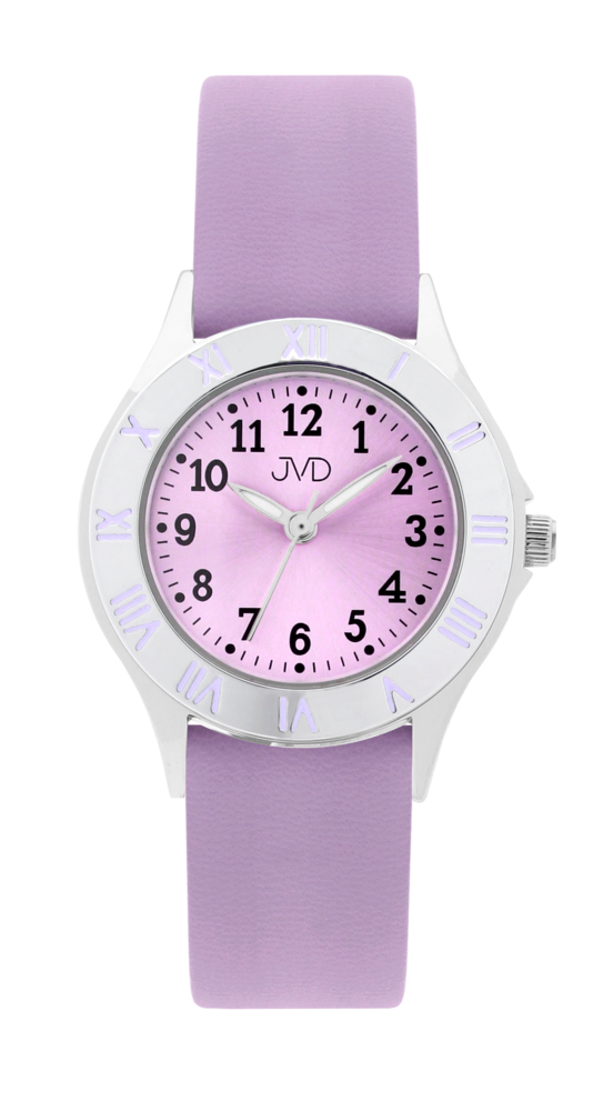 JVD Dětské dívčí růžové hodinky JVD J7216.1