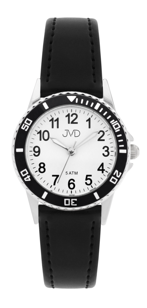 JVD Dětské chlapecké černé náramkové hodinky JVD J7217.2