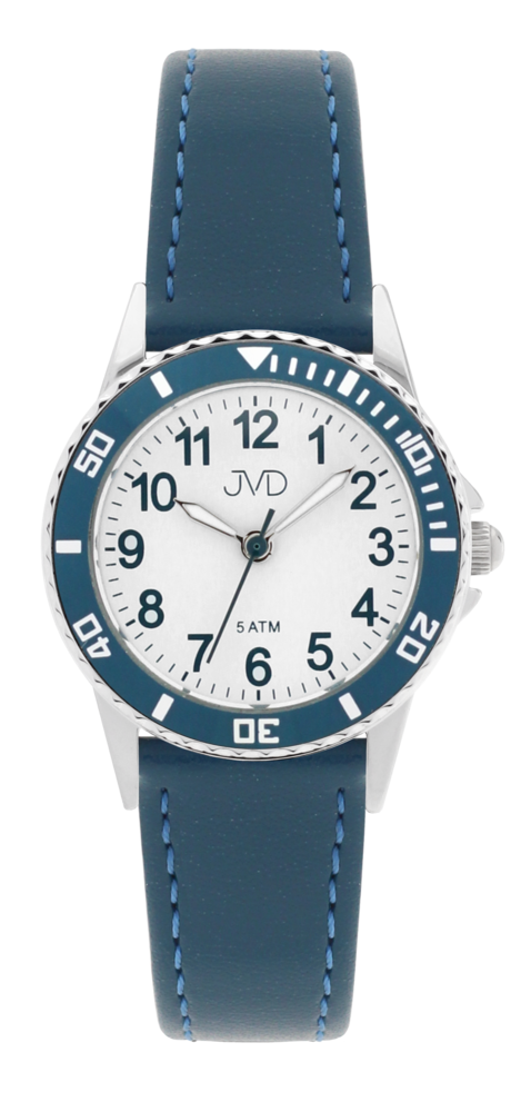 JVD Dětské chlapecké modré náramkové hodinky JVD J7217.1