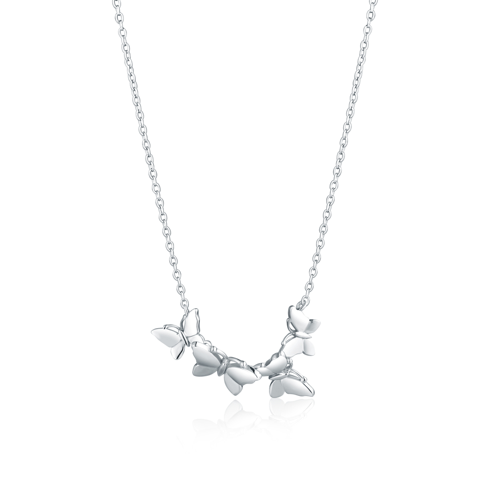 JVD Dámský stříbrný náhrdelník SVLN0455X750045