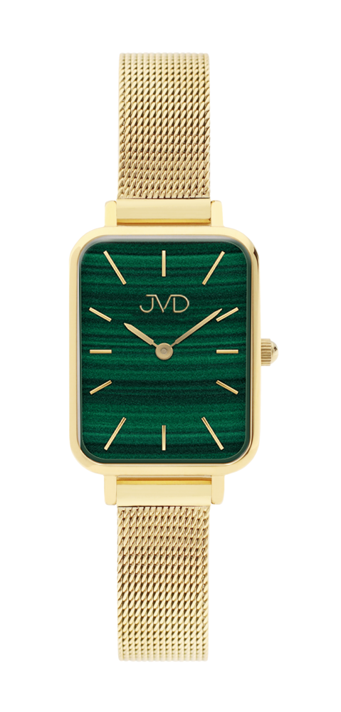 JVD Luxusní zlacené dámské elegantní nerezové ocelové hodinky JVD J-TS58