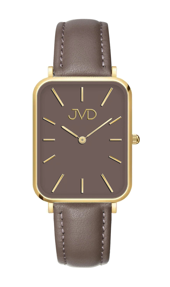 JVD Luxusní zlacené dámské elegantní nerezové ocelové hodinky JVD J-TS65