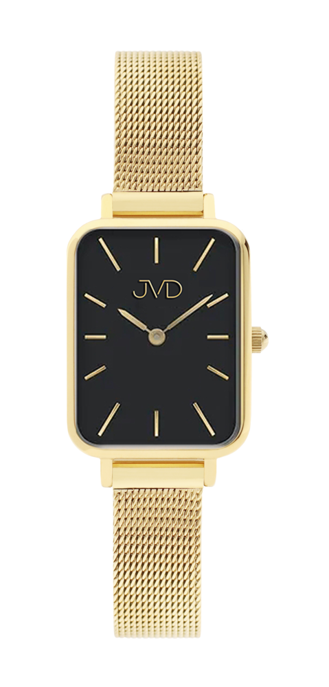 JVD Luxusní zlacené dámské elegantní nerezové ocelové hodinky JVD J-TS57