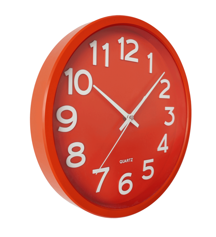 Hodiny JVD červené HX2413.5