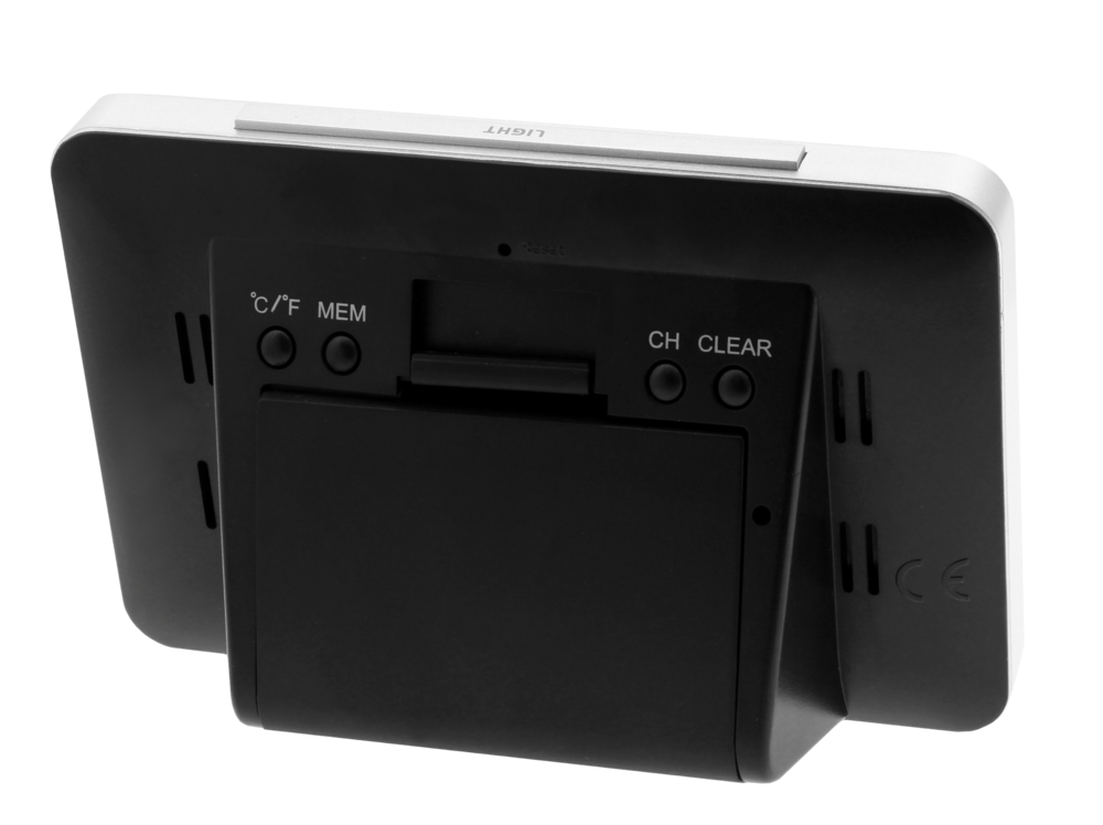 JVD Digitální černý teploměr JVD T3364.2