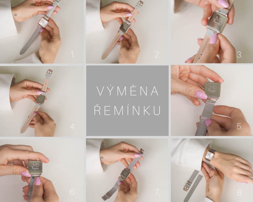 JVD Dámské luxusní designové náramkové hodinky JVD J-TS16