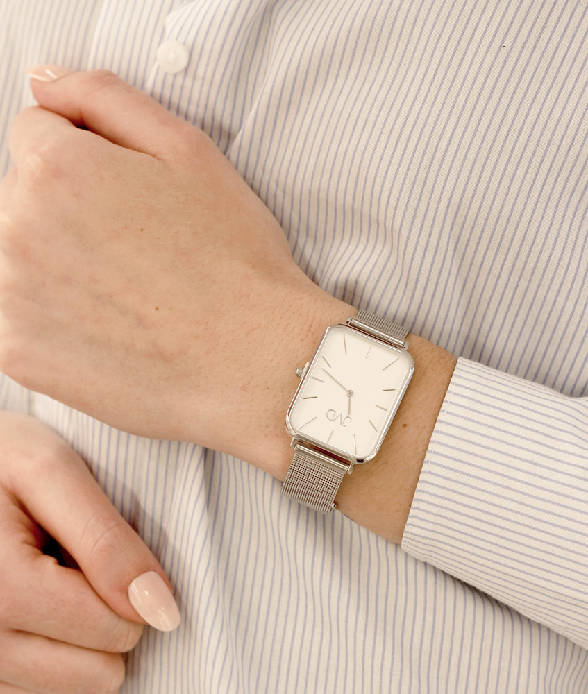 JVD Luxusní dámské elegantní nerezové hranaté ocelové hodinky JVD J-TS60