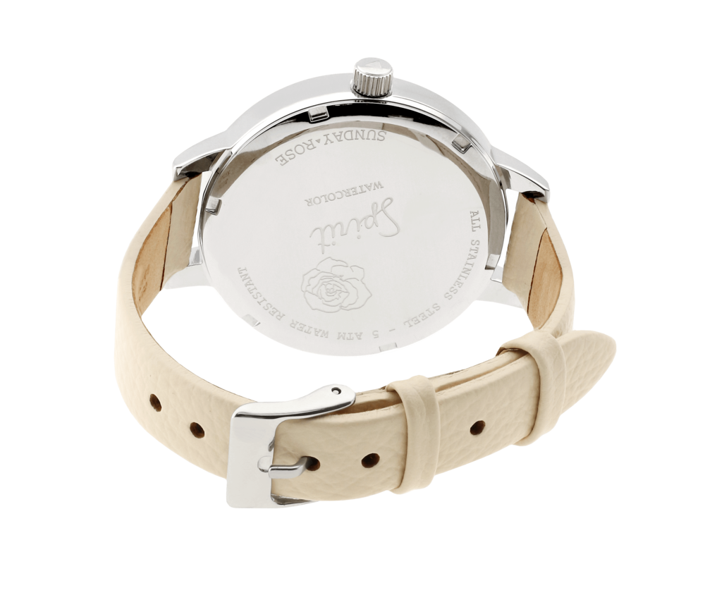 SUNDAY ROSE Dámské elegantní designové hodinky Spirit WATERCOLOR SUN-S02