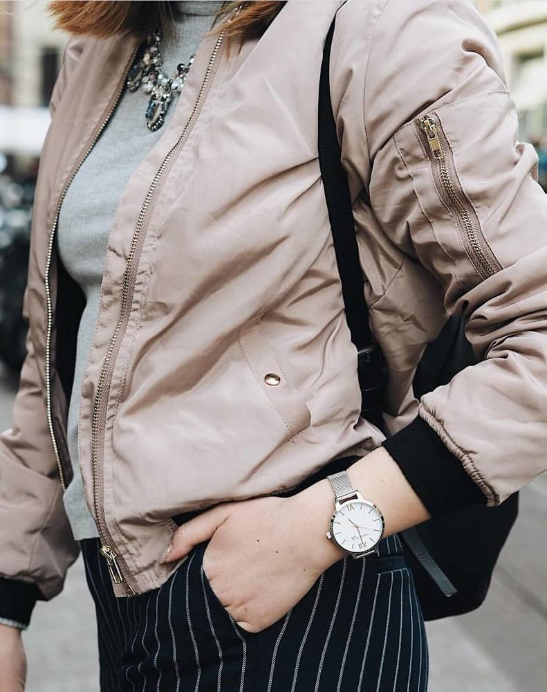 SUNDAY ROSE Dámské elegantní designové hodinky Fashion SILVER LOVE SUN-F04