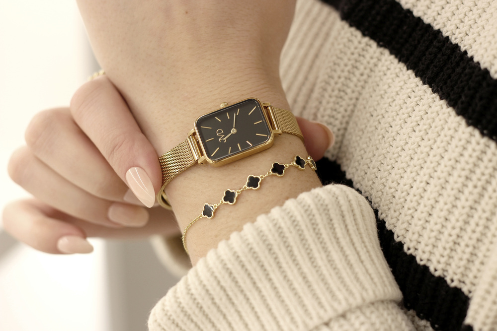 JVD Luxusní dámské elegantní nerezové ocelové zlacené hodinky JVD J-TS57