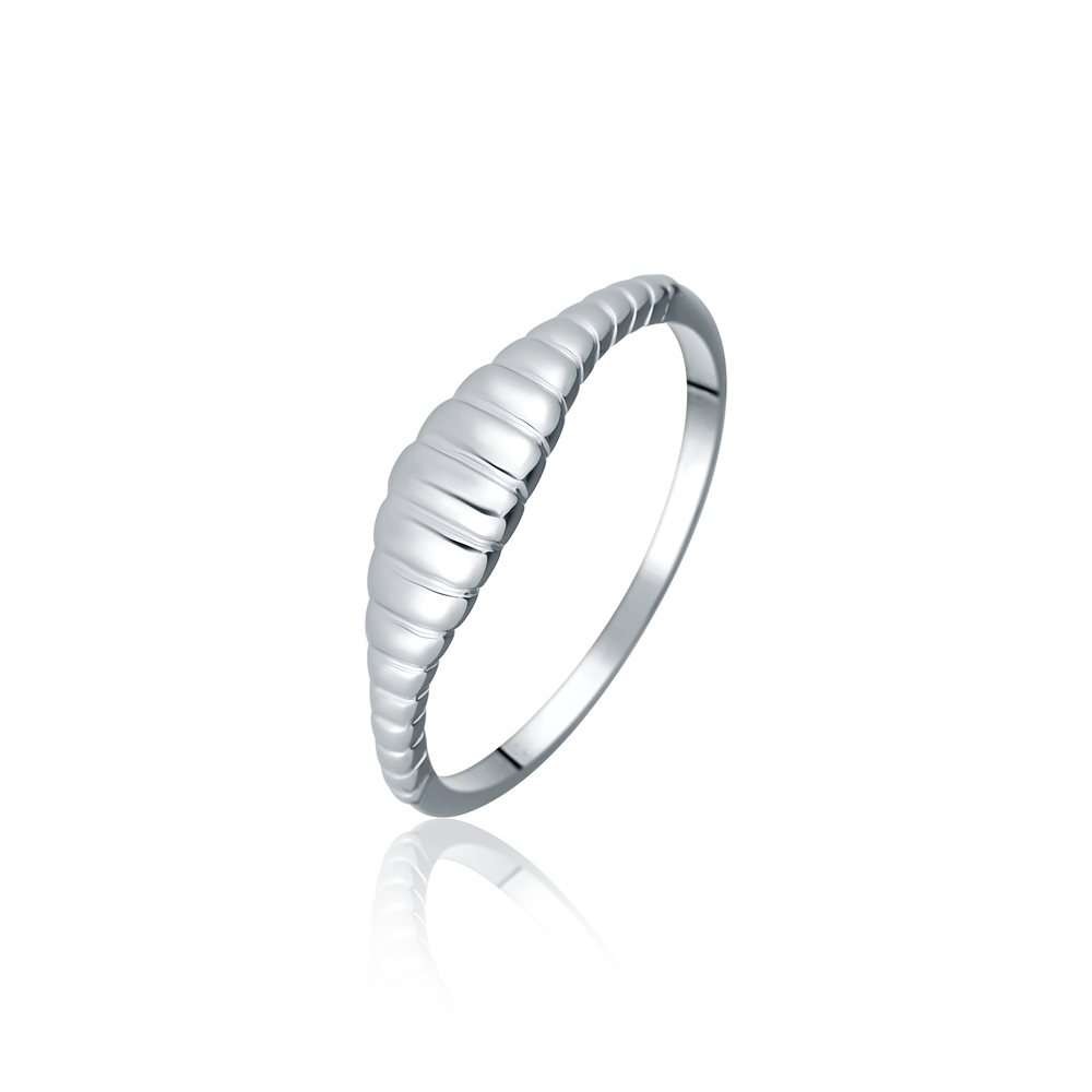 JVD Dámský stříbrný gravírovaný prsten SVLR0992X610052