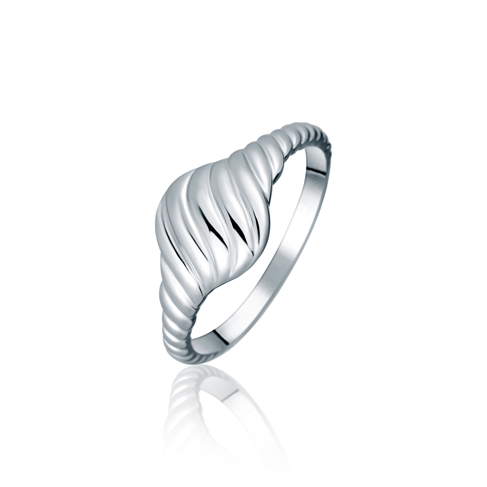 JVD Dámský stříbrný gravírovaný prsten SVLR0994X610052