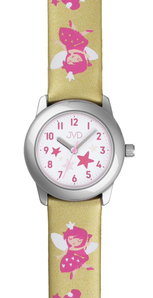 JVD Dětské dívčí náramkové hodinky s vílami JVD J7223.3