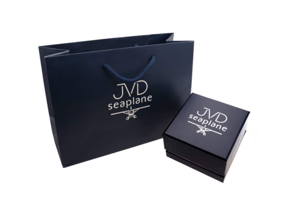 JVD Pánské vodotěsné ocelové náramkové hodinky pro potapěče 20ATM JVD JE1012.1