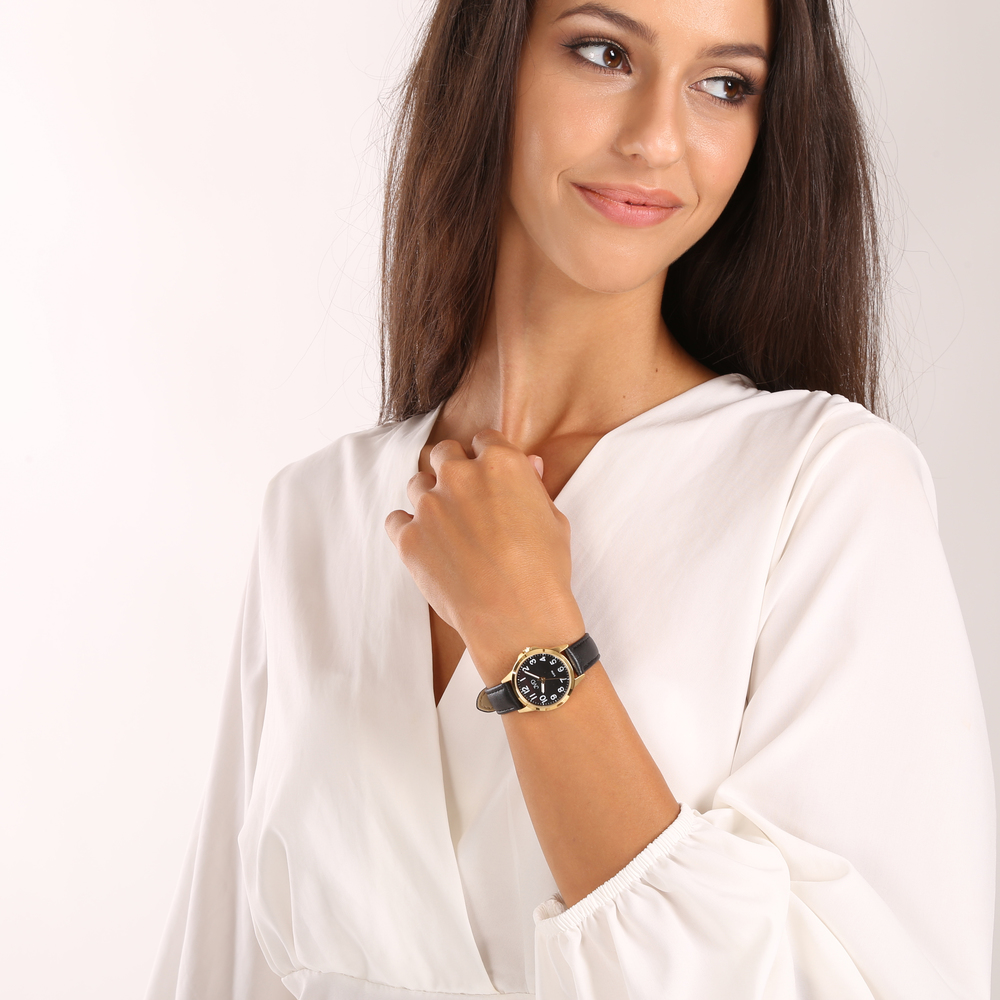 JVD Dámské zlacené nerezové kvalitní hodinky JVD J4197.7