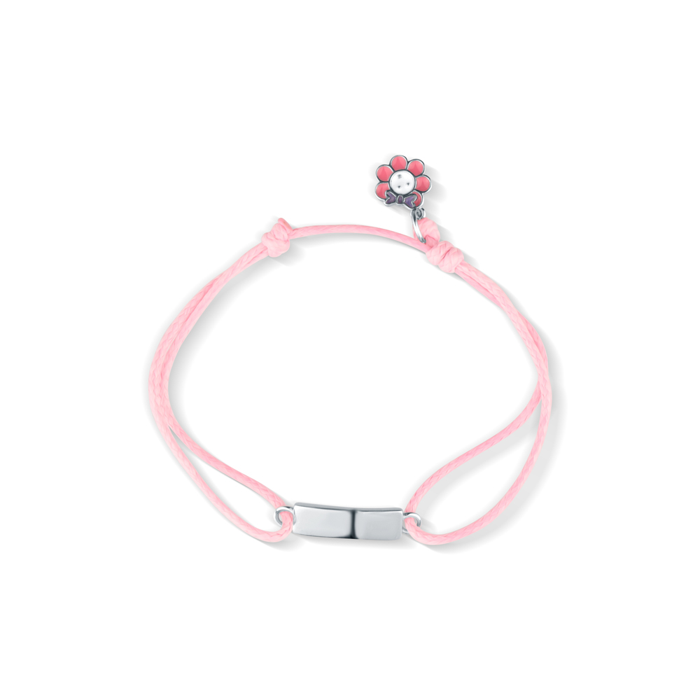 JVD Dámský stříbrný náramek růžový SVLB0424XH20R00