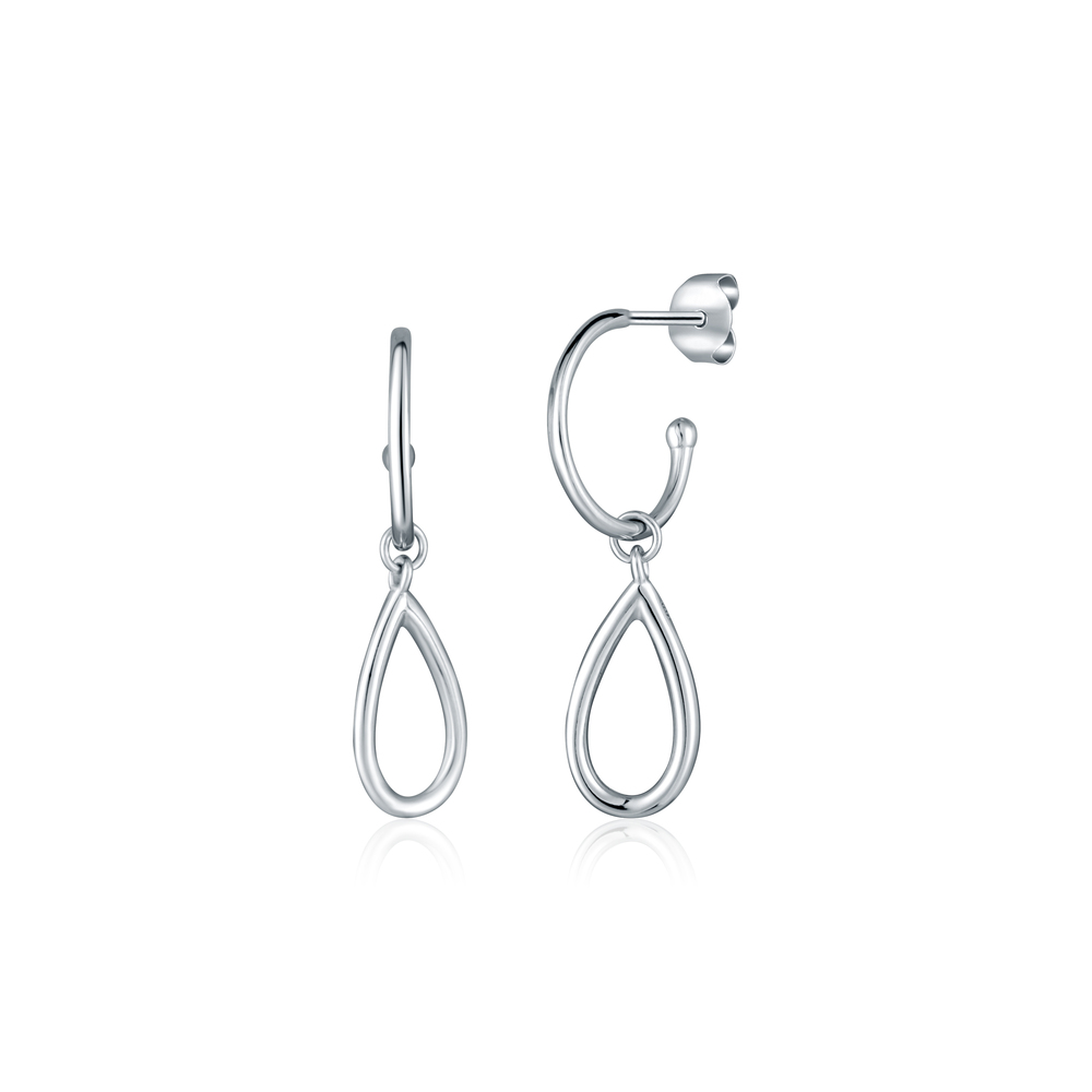 JVD Dámské stříbrné peckové náušnice na puzetku SVLE2364XH20000