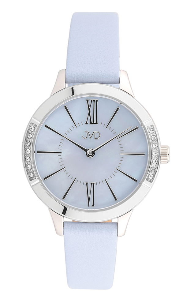 JVD Dámské šperkové ocelové náramkové hodinky JVD J4199.1 se zirkony