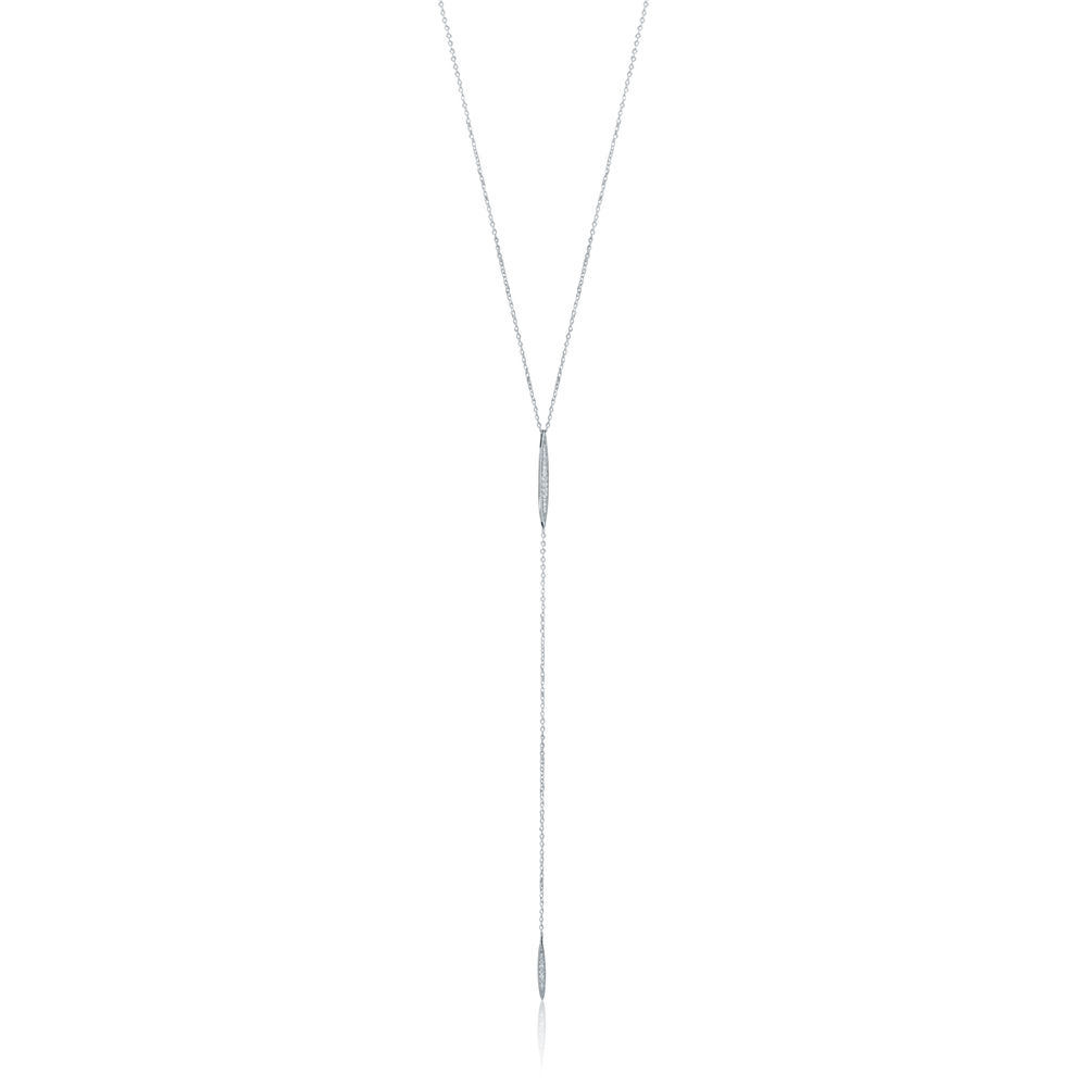 JVD Dámský stříbrný náhrdelník se zirkony SVLN0540XK4BI45