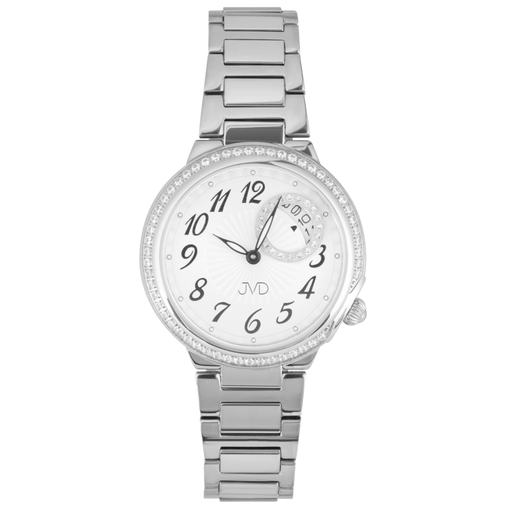 JVD Dámské kulaté elegantní šperkové hodinky JVD JG1039.1