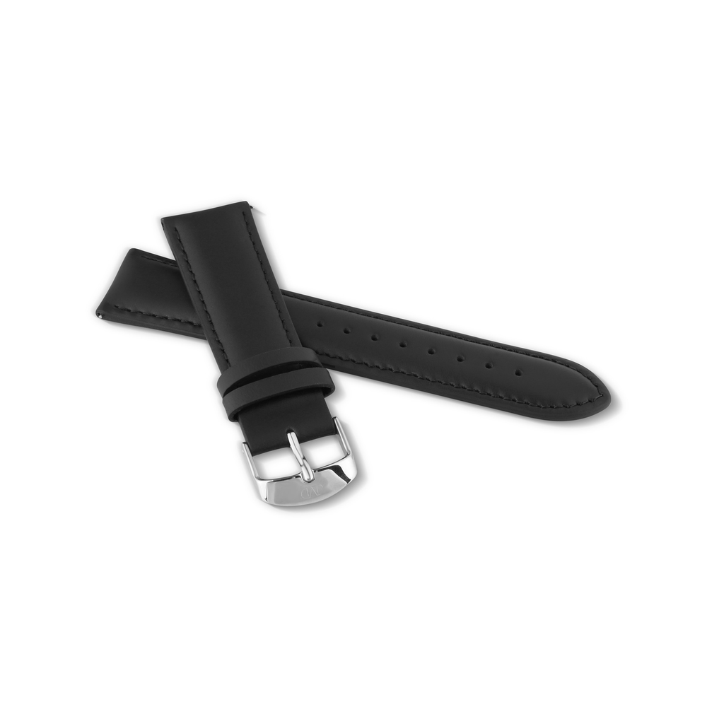 JVD Pánský kožený černý řemínek Architect RAC-074