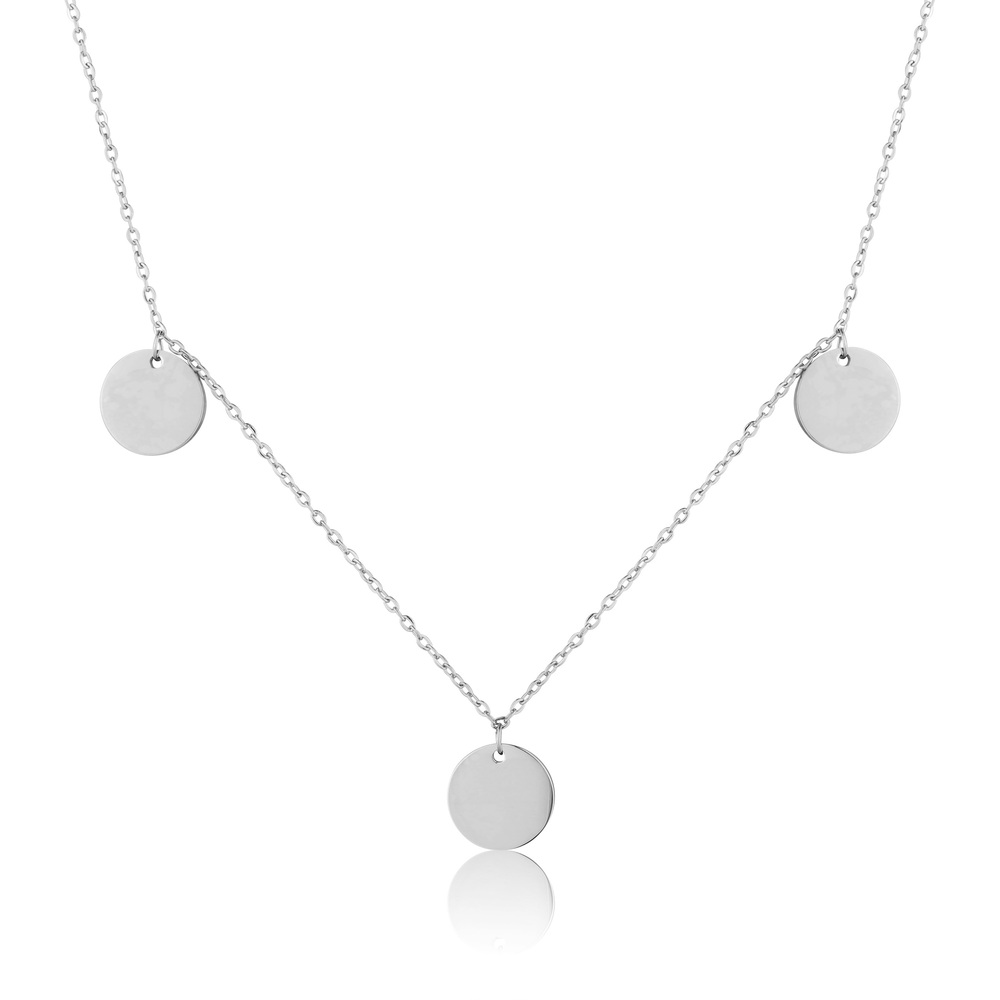  JVD Dámský ocelový náhrdelník SSSN0066XJ20045