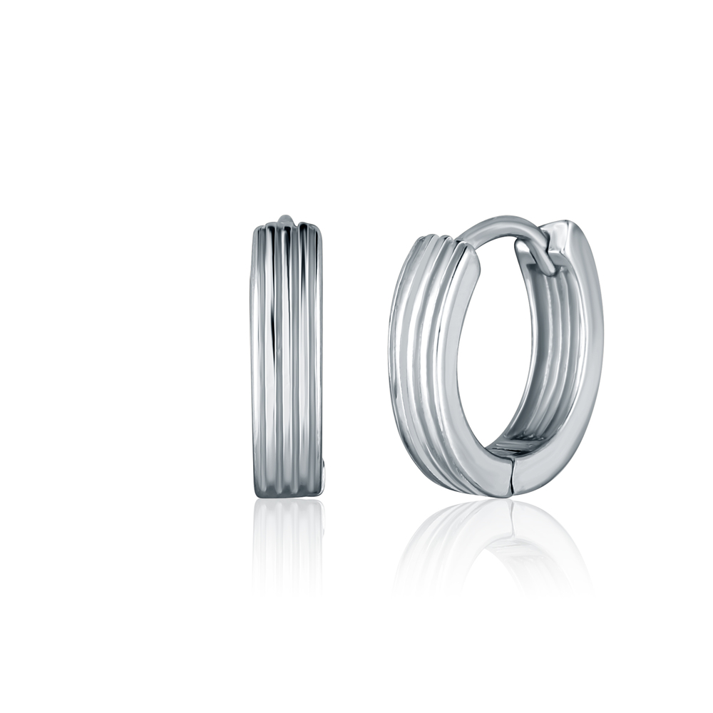  JVD Dámské stříbrné kruhové náušnice SVLE2734X860000