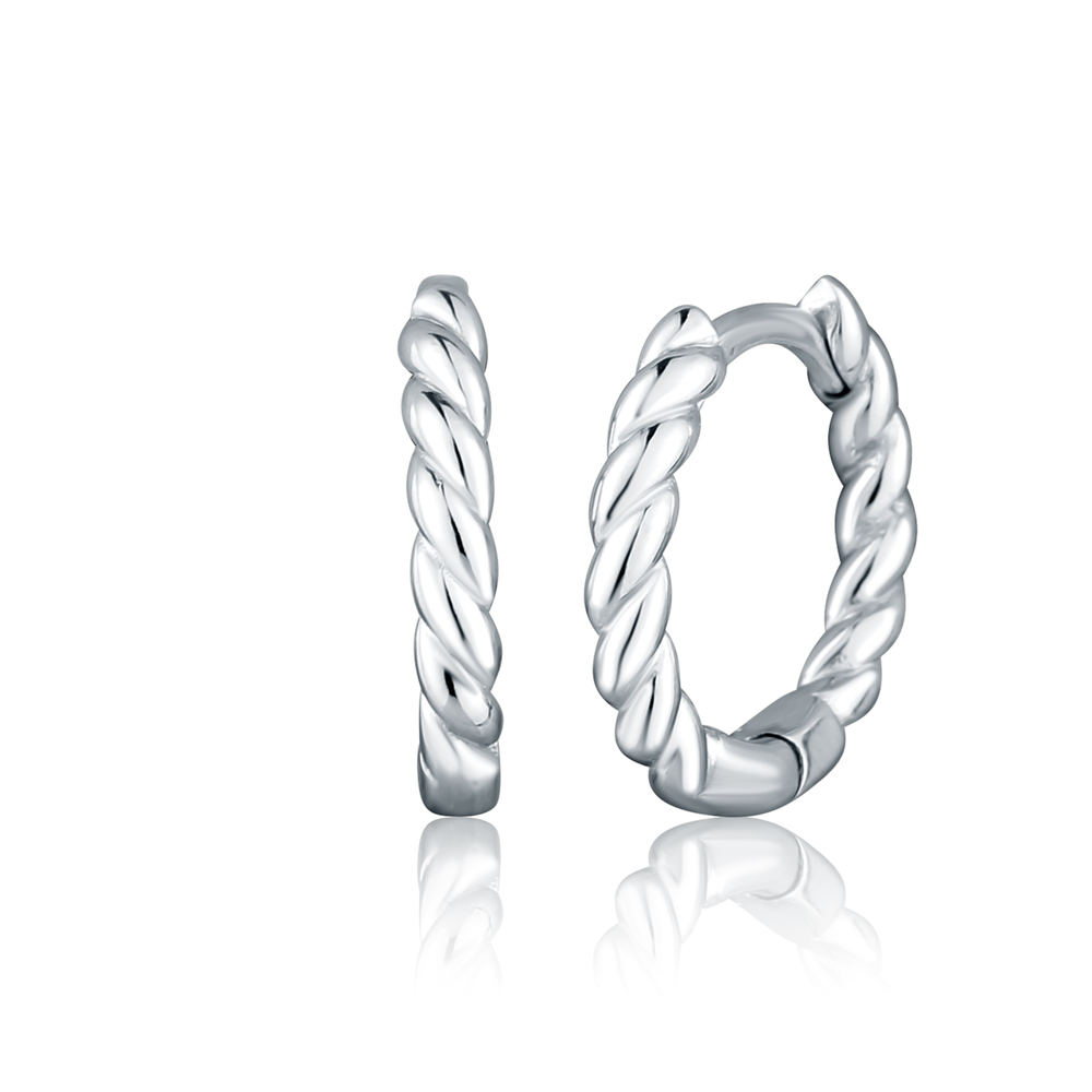  JVD Dámské stříbrné kruhové náušnice SVLE2744X860000