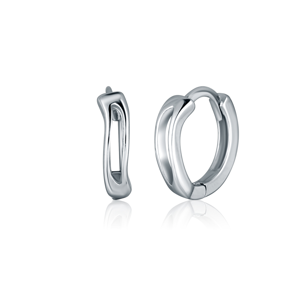 JVD Dámské stříbrné kruhové náušnice SVLE2739X860000