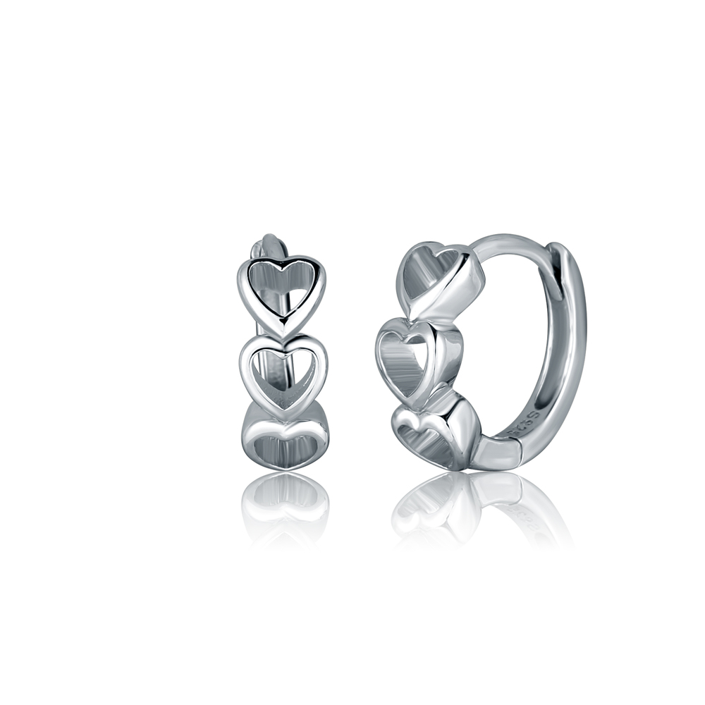 JVD Dámské stříbrné kruhové náušnice SVLE2759X860000